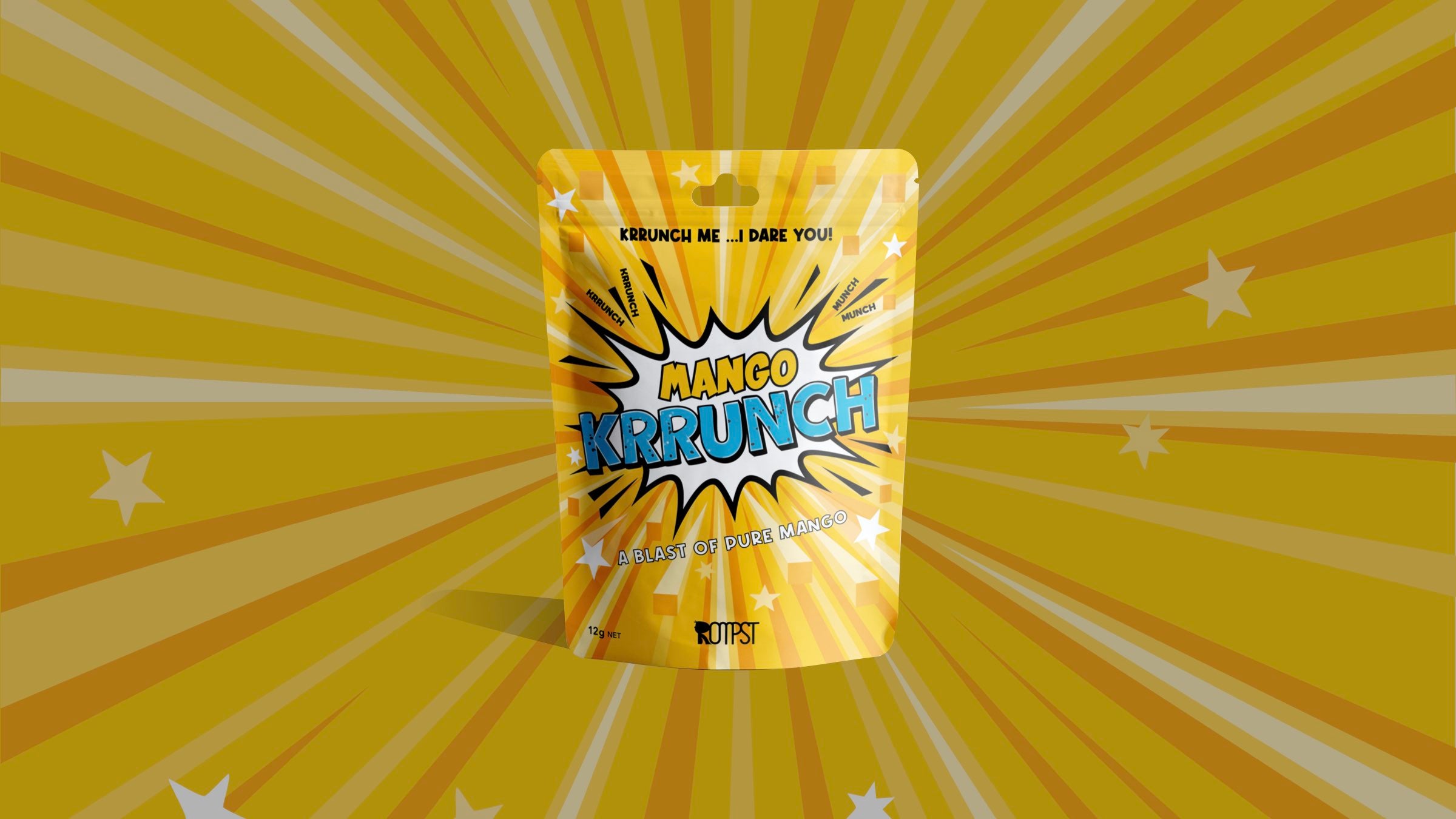 Mango Krrunch healthy lollies