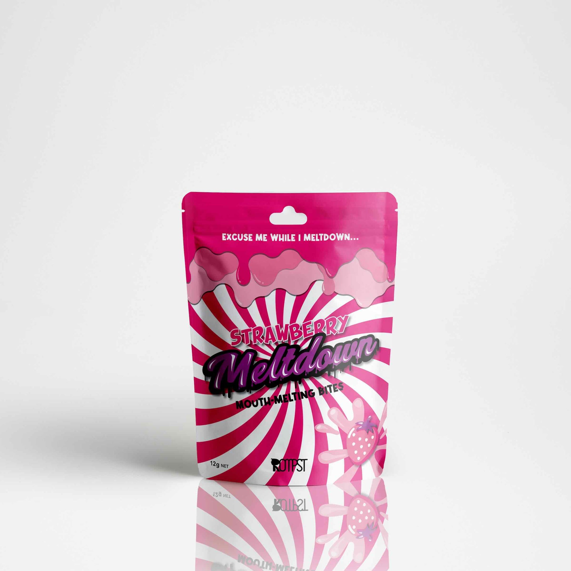 Healthy strawberry fruit snack