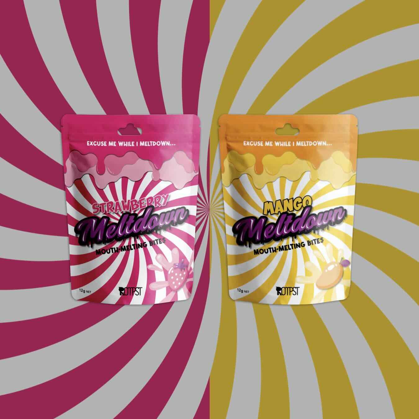 Healthy fruit lollies